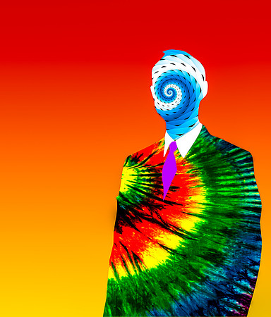 Businessman silhouette