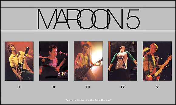 Early Maroon 5 Poster