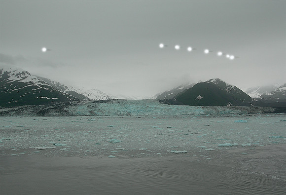 Hubbard Glacier UFO